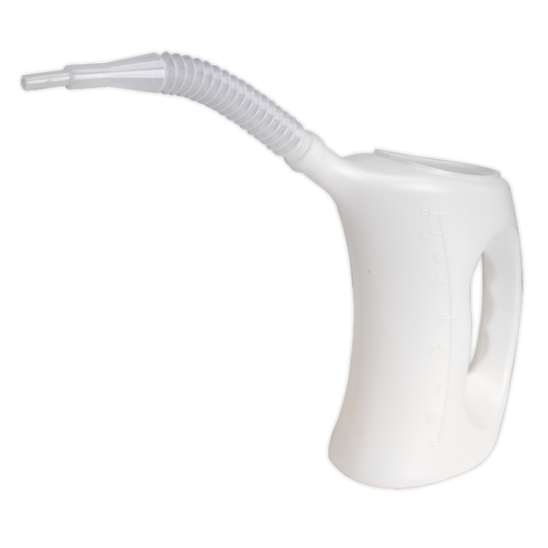 Sealey J5F 5L Measuring Jug with Flexible Spout