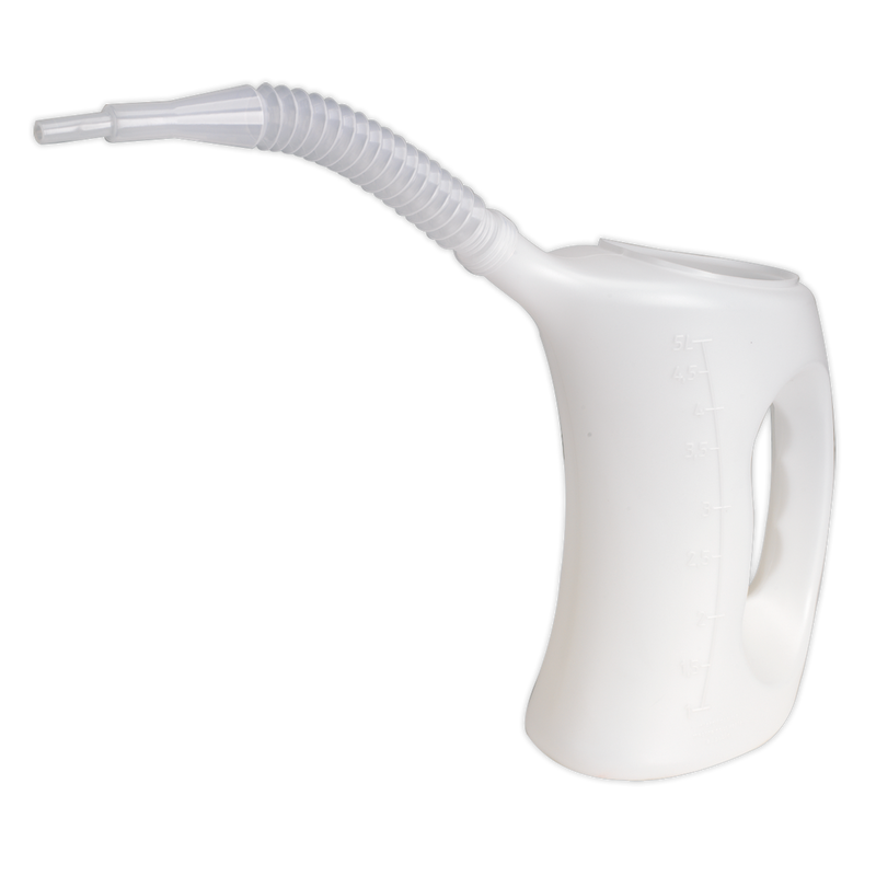 Sealey J5F 5L Measuring Jug with Flexible Spout
