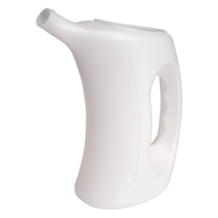Sealey J5 5L Measuring Jug with Rigid Spout