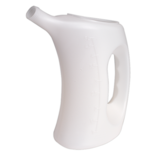 Sealey J5 5L Measuring Jug with Rigid Spout