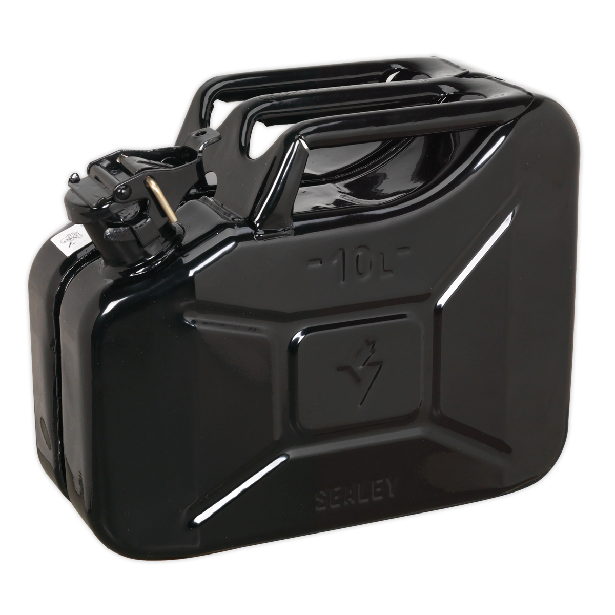 Sealey JC10B 10L Jerry Can - Black