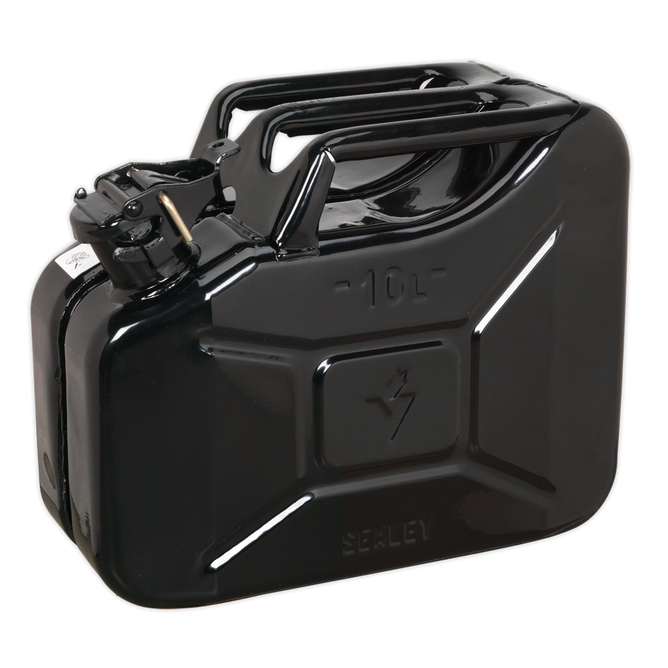 Sealey JC10B 10L Jerry Can - Black