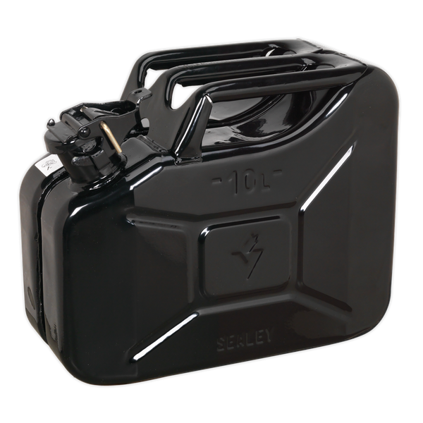 Sealey JC10B 10L Jerry Can - Black