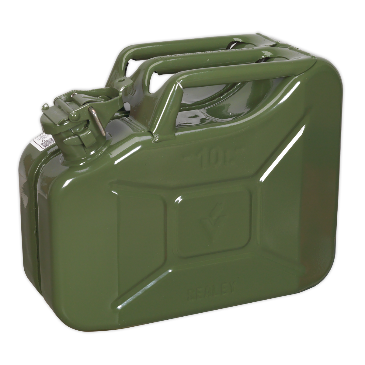 Sealey JC10G 10L Jerry Can - Green