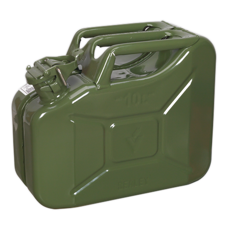Sealey JC10G 10L Jerry Can - Green
