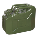 Sealey JC10G 10L Jerry Can - Green