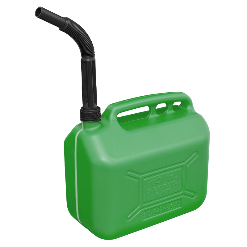Sealey JC10PG 10L Fuel Can - Green