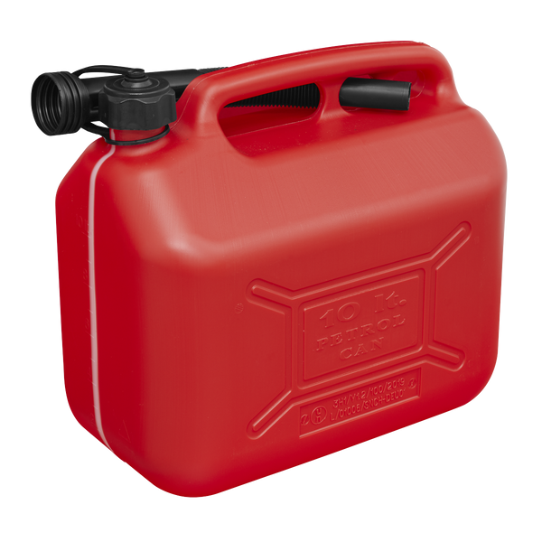 Sealey JC10PR 10L Fuel Can - Red