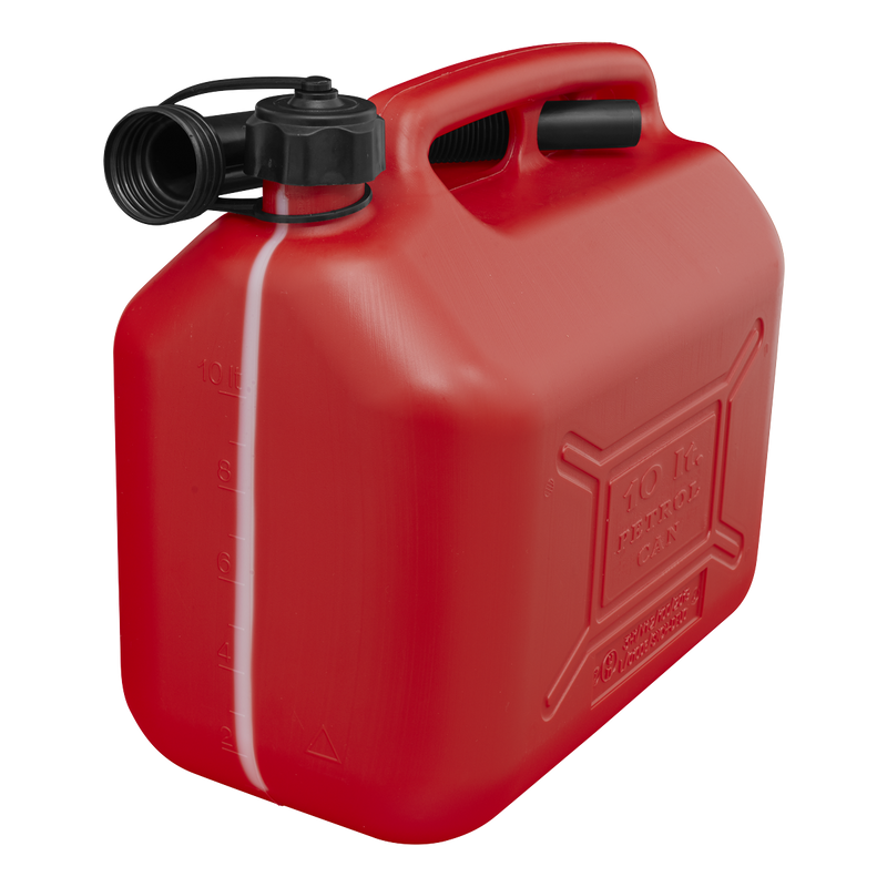 Sealey JC10PR 10L Fuel Can - Red