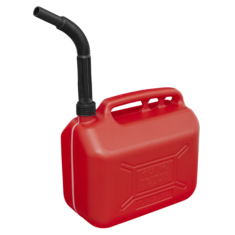 Sealey JC10PR 10L Fuel Can - Red