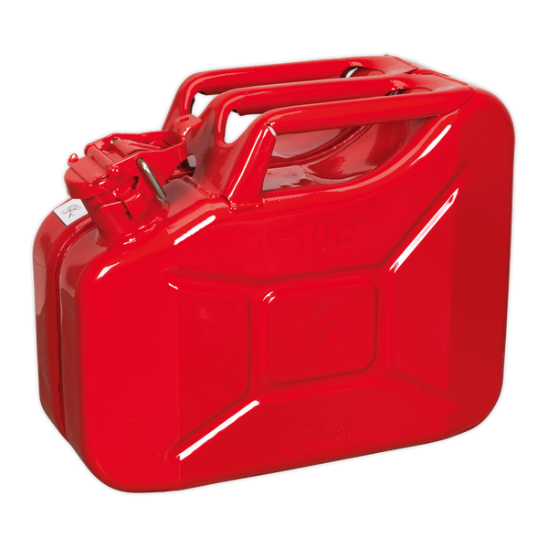 Sealey JC10 10L Jerry Can - Red