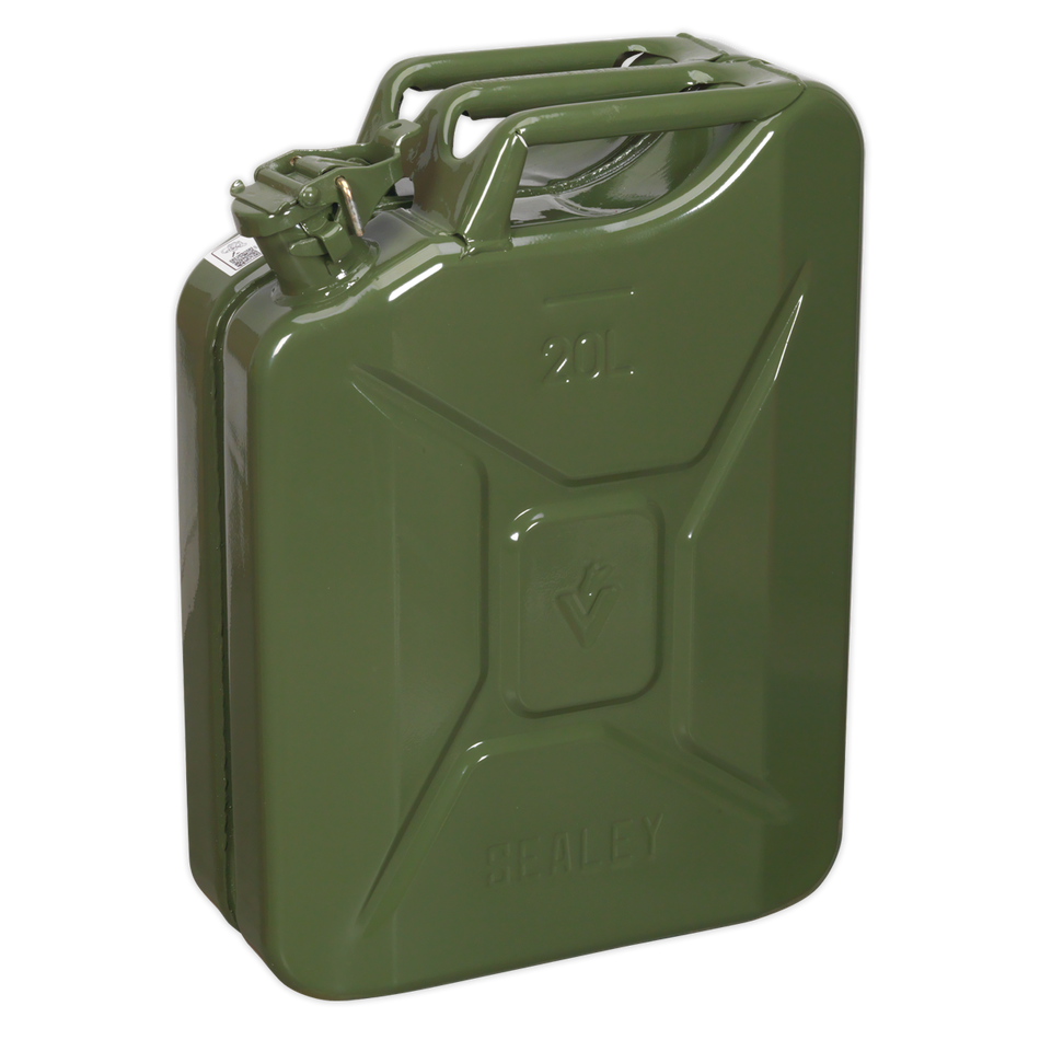 Sealey JC20G 20L Jerry Can - Green