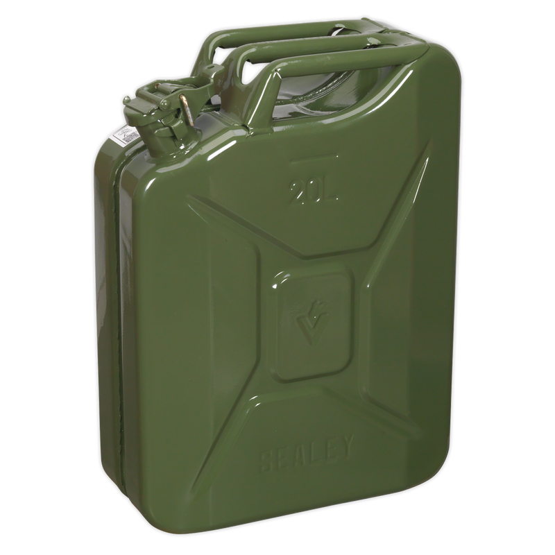 Sealey JC20G 20L Jerry Can - Green