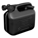 Sealey JC5B 5L Fuel Can - Black