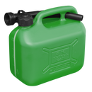 Sealey JC5G 5L Fuel Can - Green