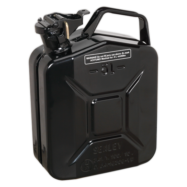 Sealey JC5MB 5L Jerry Can - Black