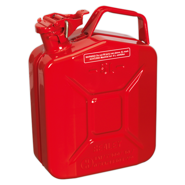 Sealey JC5MR 5L Jerry Can - Red