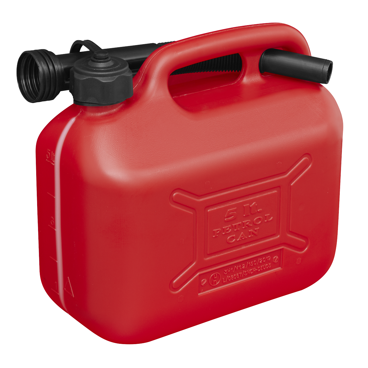 Sealey JC5R 5L Fuel Can - Red
