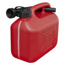 Sealey JC5R 5L Fuel Can - Red