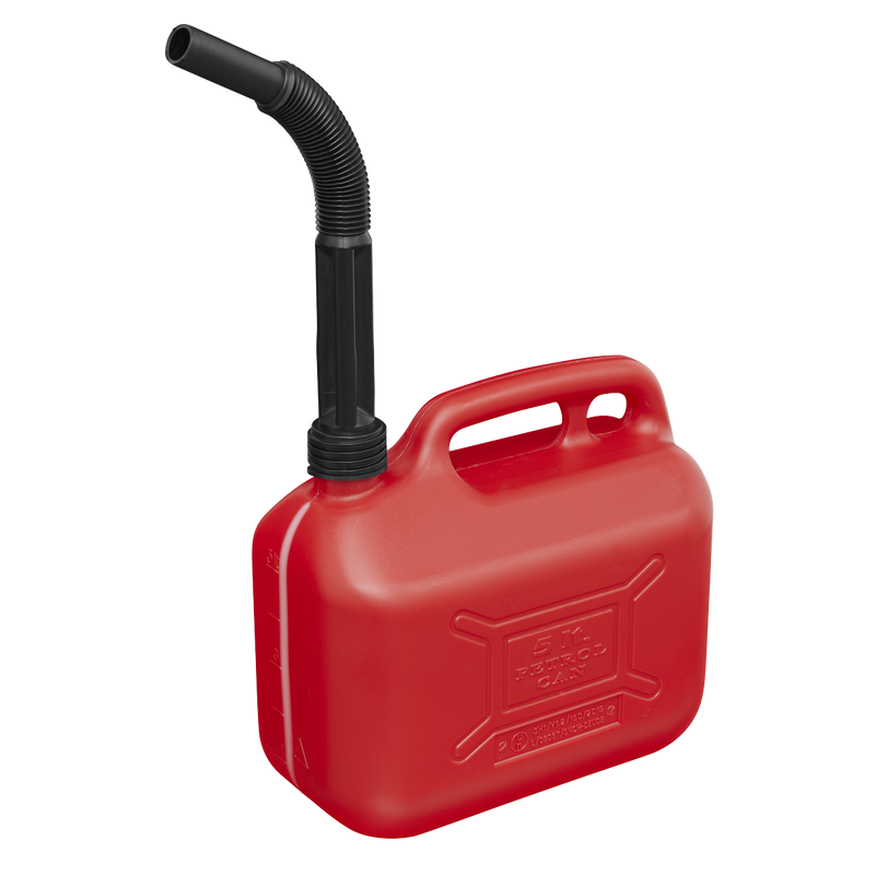 Sealey JC5R 5L Fuel Can - Red