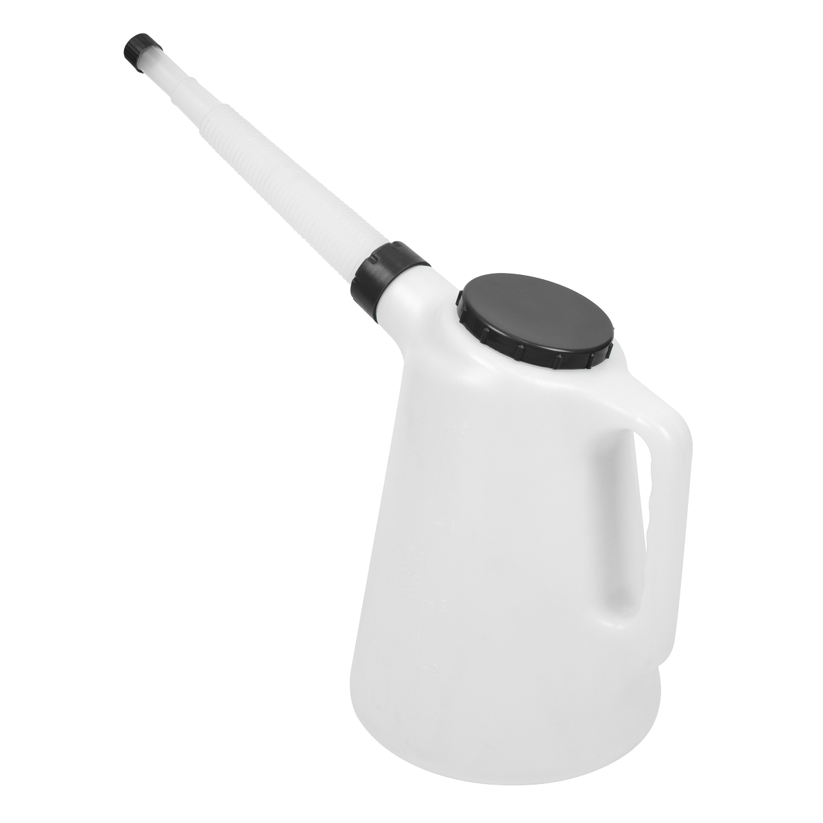 Sealey JDL5 5L Oil Container with Lid & Flexible Spout