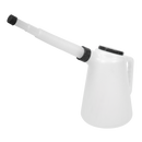 Sealey JDL5 5L Oil Container with Lid & Flexible Spout