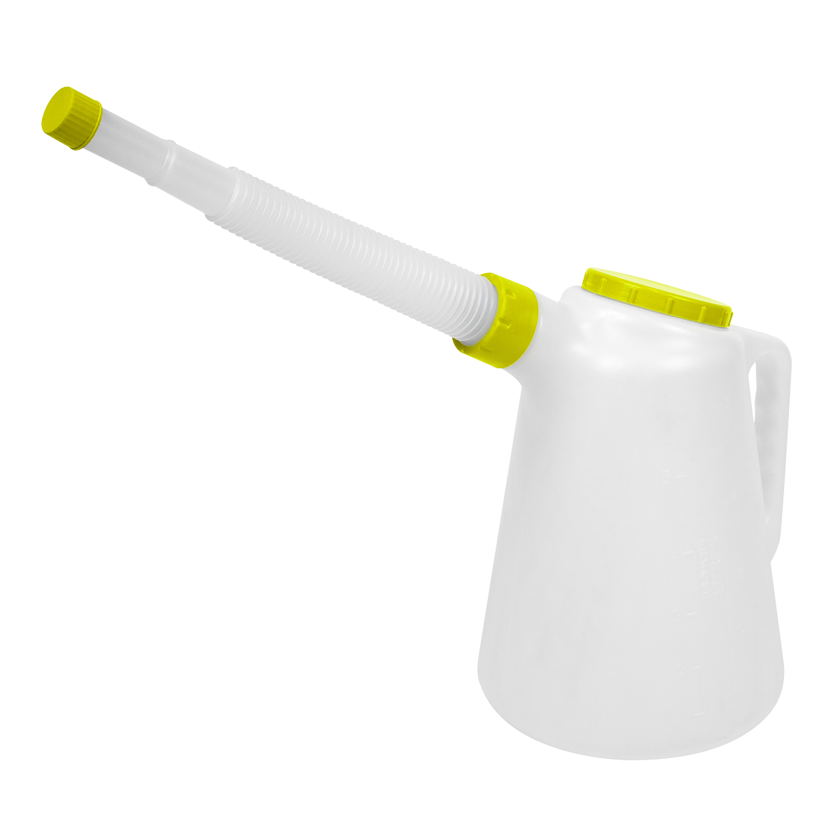 Sealey JDL5L 5L Oil Container with Lime Lid & Flexible Spout