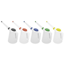 Sealey JDL5SET 5L Oil Containers with Lid & Flexible Spout - Set of 5