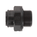 Sealey JGC838 8mm Pipe to 3/8"BSP Thread Straight Adaptor - Pack of 5