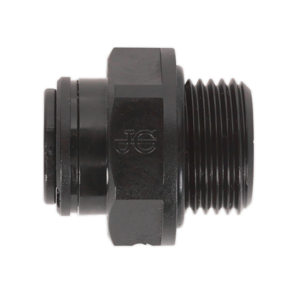 Sealey JGC838 8mm Pipe to 3/8"BSP Thread Straight Adaptor - Pack of 5