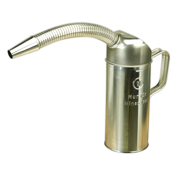 Sealey JM1F 1L Metal Measuring Jug with Flexible Spout