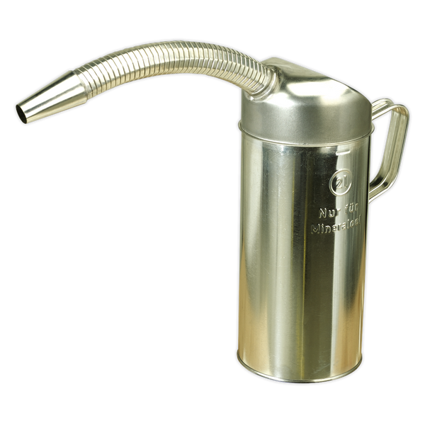 Sealey JM2F 2L Metal Measuring Jug with Flexible Spout