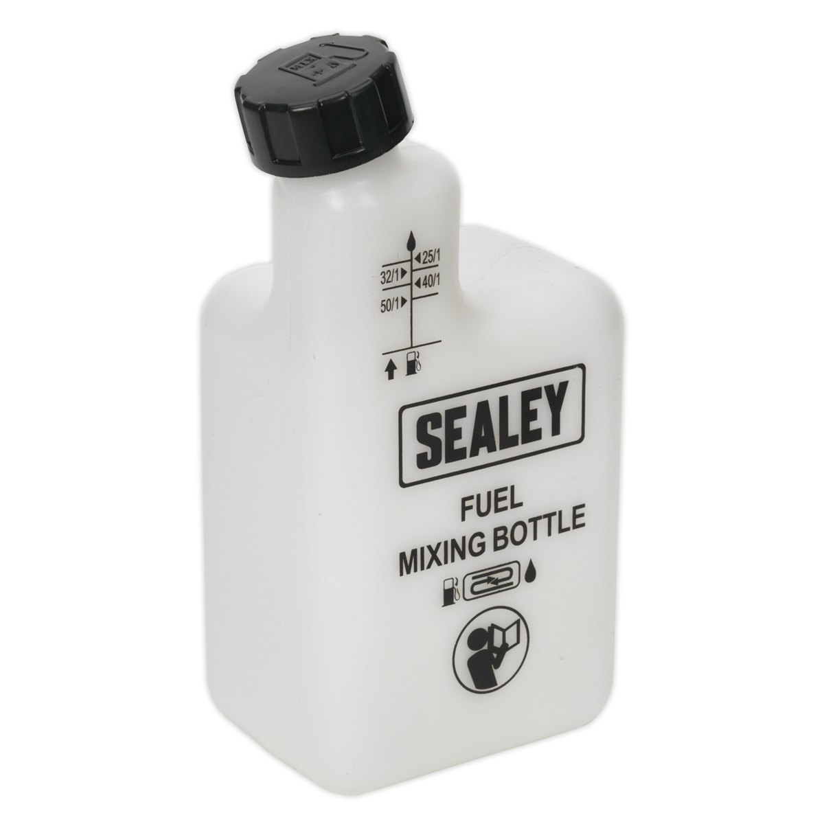 Sealey JMIX01 1L 2-Stroke Petrol/Fuel Mixing Bottle