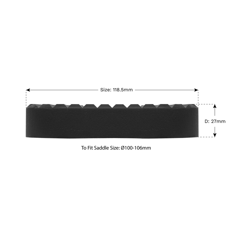 Sealey JP01 Safety Rubber Jack Pad - Type A