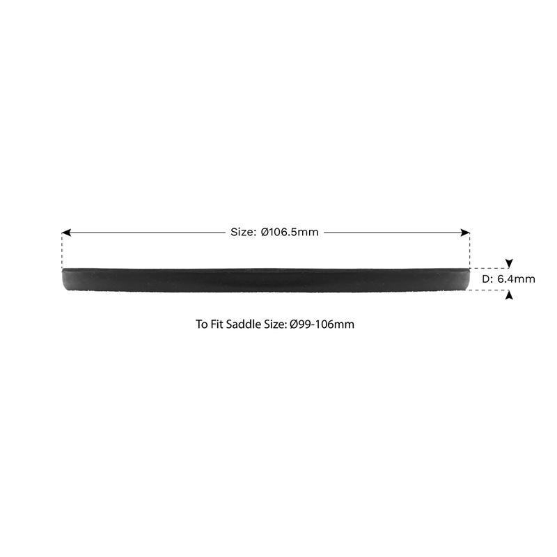 Sealey JP02 Safety Rubber Jack Pad - Type B