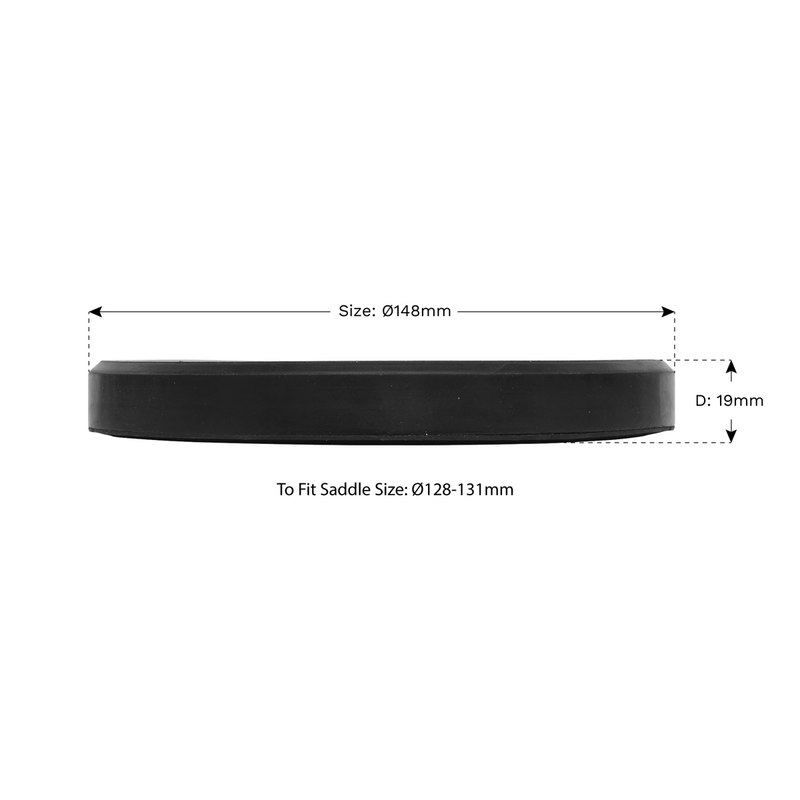 Sealey JP04 Safety Rubber Jack Pad - Type A
