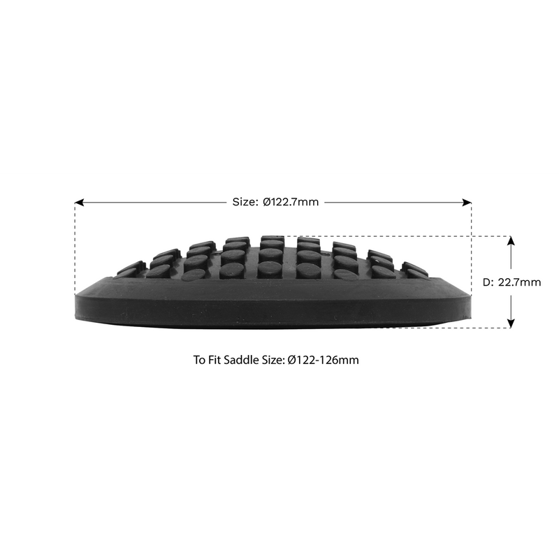 Sealey JP05 Safety Rubber Jack Pad - Type C