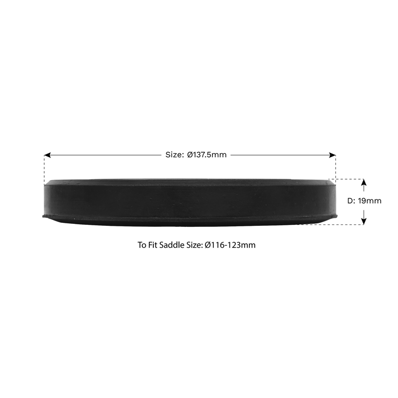 Sealey JP06 Safety Rubber Jack Pad - Type A