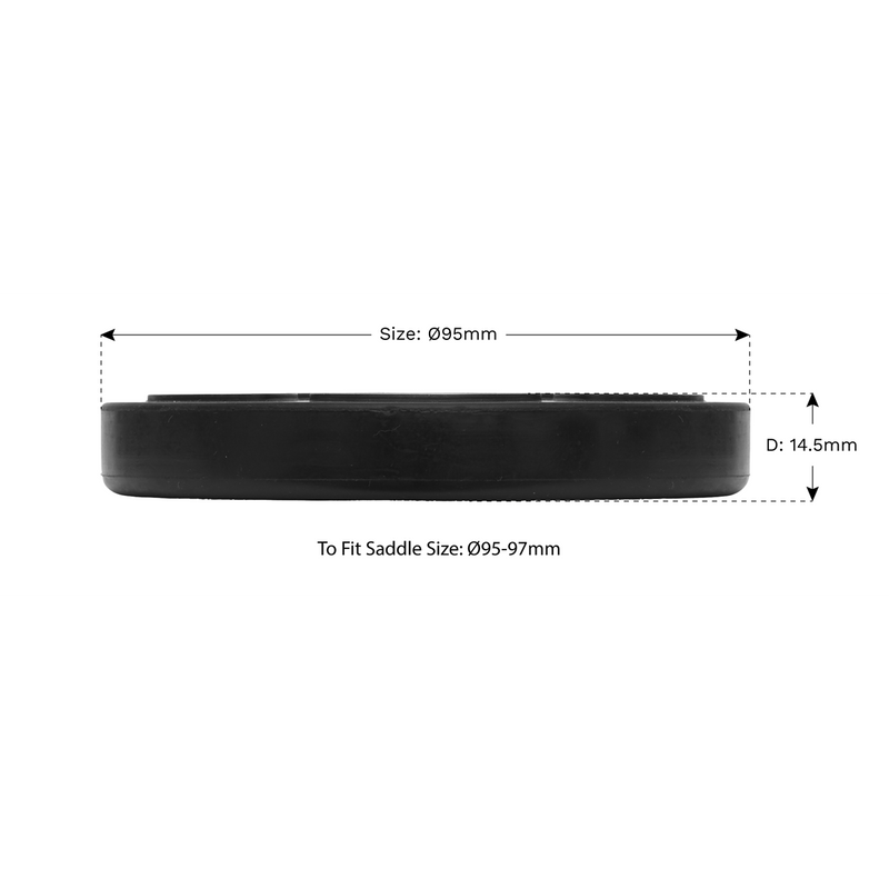 Sealey JP14 Safety Rubber Jack Pad - Type B