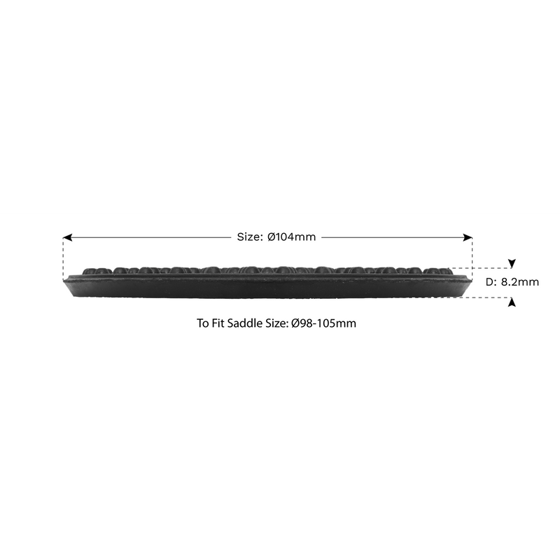Sealey JP15 Safety Rubber Jack Pad - Type B