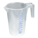 Sealey JT1000 1L Translucent Measuring Jug