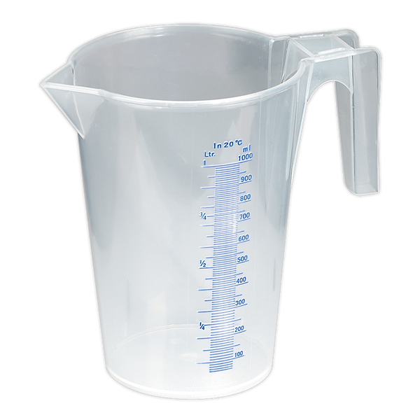 Sealey JT1000 1L Translucent Measuring Jug