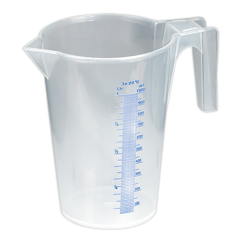 Sealey JT1000 1L Translucent Measuring Jug