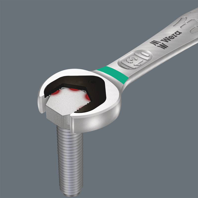 Wera 05020075001 6001 Joker Switch Ratcheting combination wrenches, with switch lever, imperial, 5/16" x 144 mm