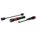 Sealey LED0131R Interchangeable 3-In-1 COB LED Rechargeable Inspection Light