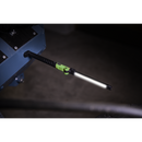 Sealey LED01G 2 COB & 1 SMD LED Rechargeable Slim Folding Pocket Light - Green