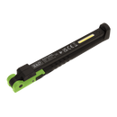Sealey LED01G 2 COB & 1 SMD LED Rechargeable Slim Folding Pocket Light - Green