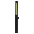 Sealey LED02G 2 COB & 1 SMD LED Rechargeable Aluminium Folding Pocket Light