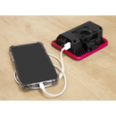 Sealey LED1000PB 10W COB LED Rechargeable Pocket Floodlight with Power Bank