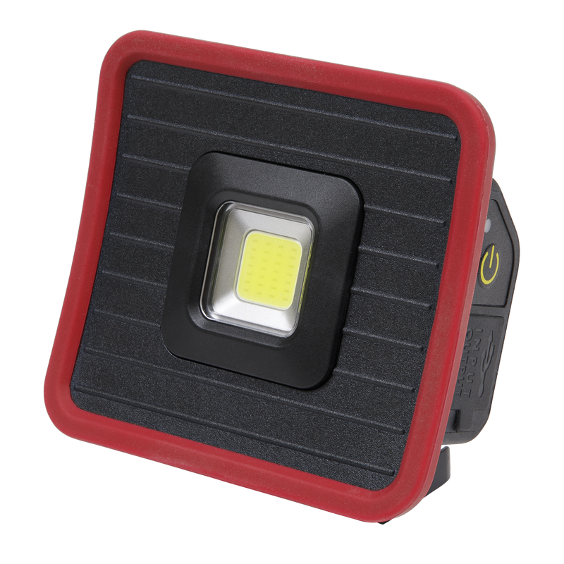 Sealey LED1000PB 10W COB LED Rechargeable Pocket Floodlight with Power Bank